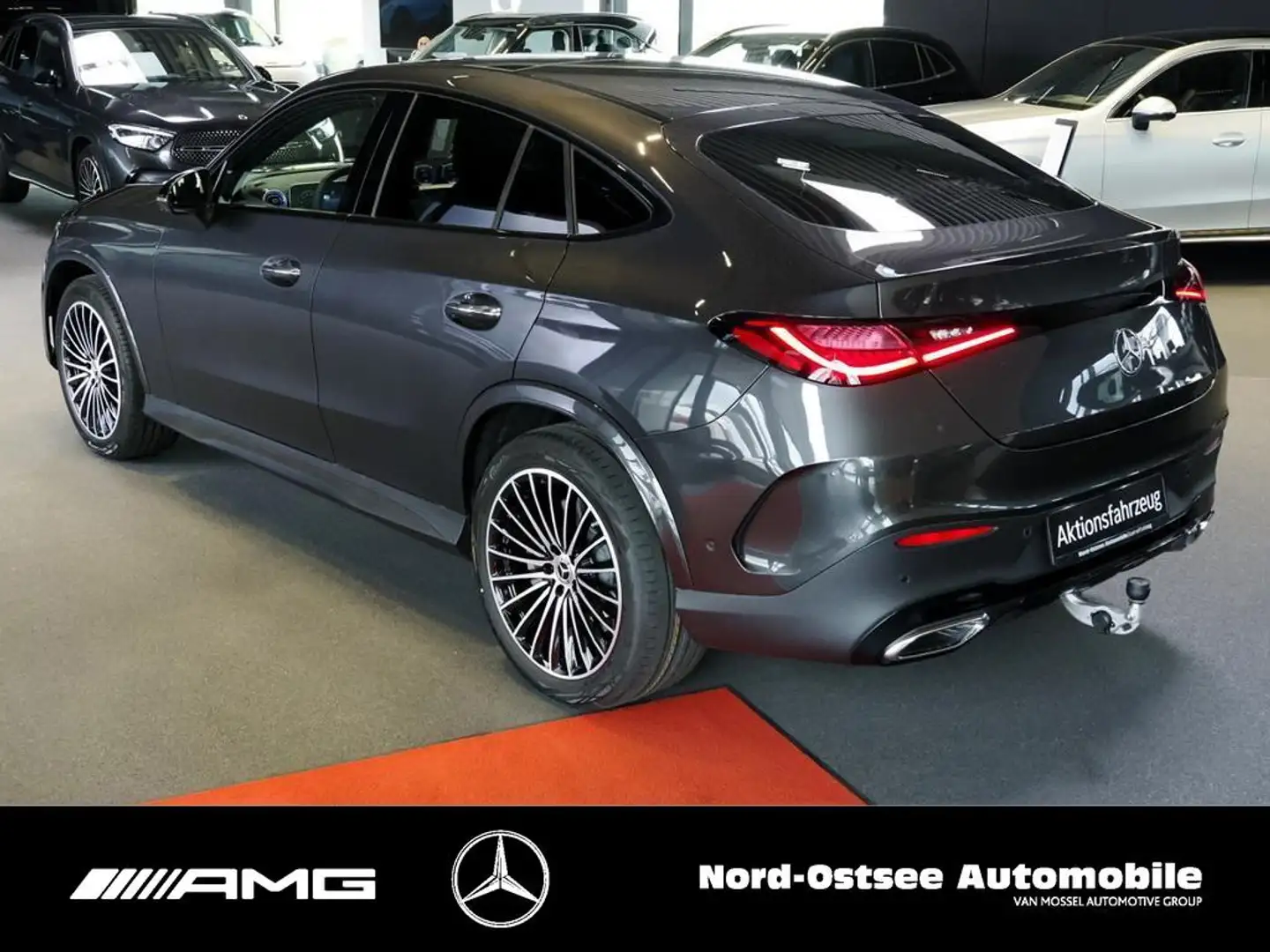 Mercedes-Benz GLC 450 d 4m Coupé AMG NIGHT PANO SHZ AHK 20-ZO Grau - 2