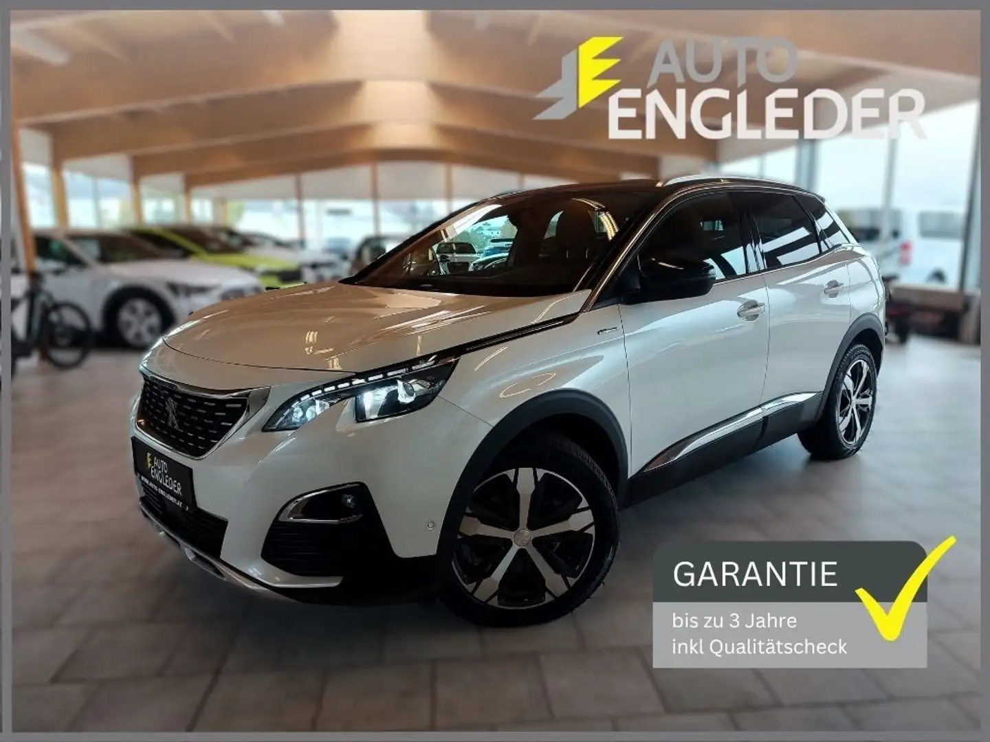 Peugeot 3008 1,5 BlueHDi 130 S&S 6-Gang GT Line Blanc - 1