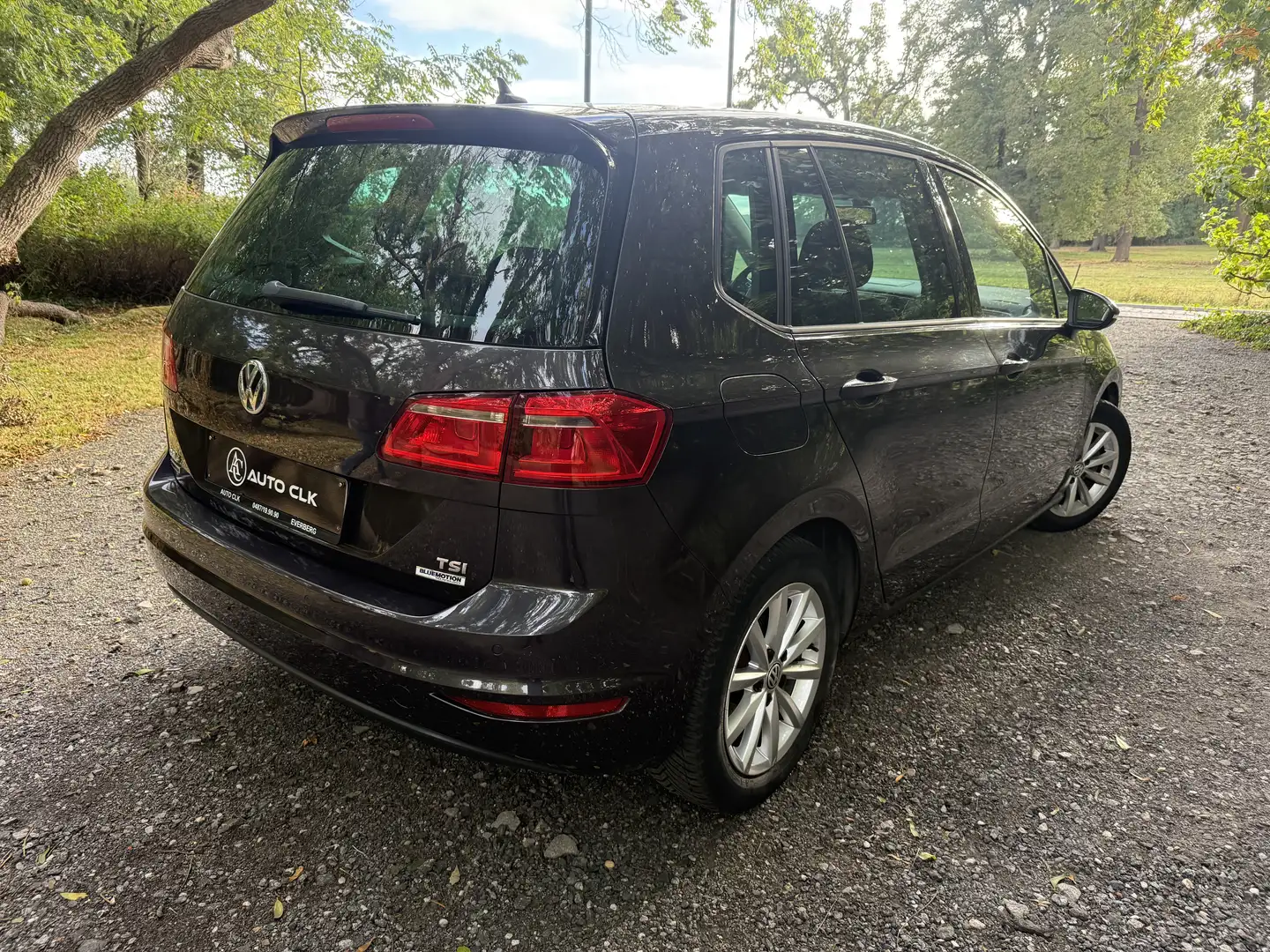 Volkswagen Golf Sportsvan 1.2 TSI LOUNGE Navi PDC S.chauff EU6 NEUVE !! Zwart - 2