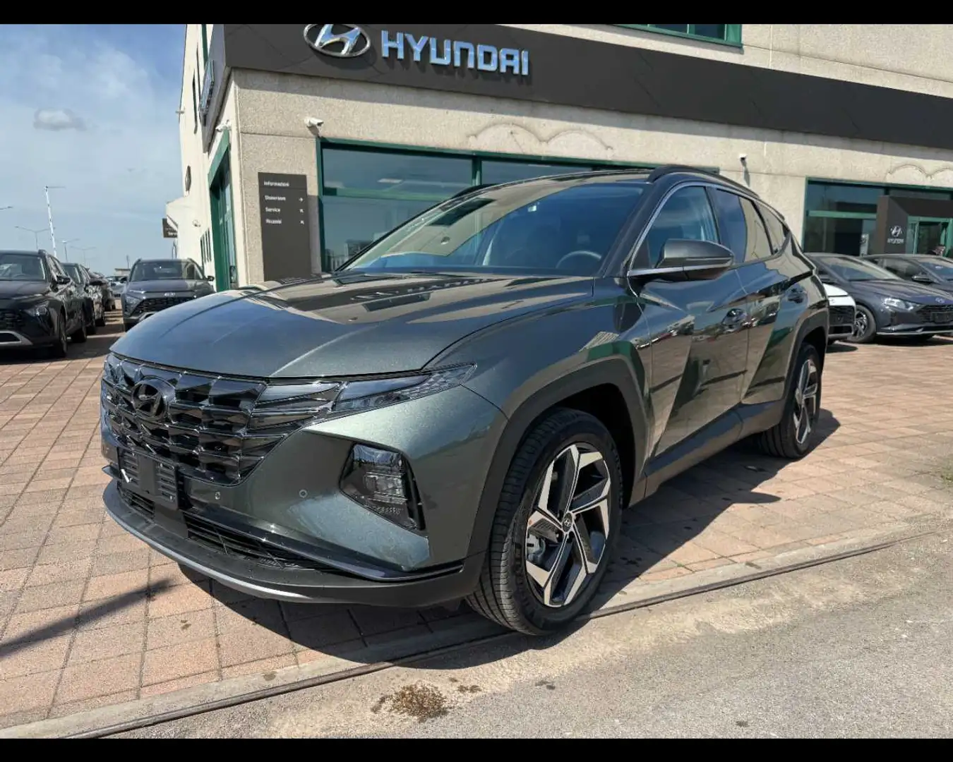 Hyundai TUCSON 1.6 phev Exellence 4wd auto Green - 1