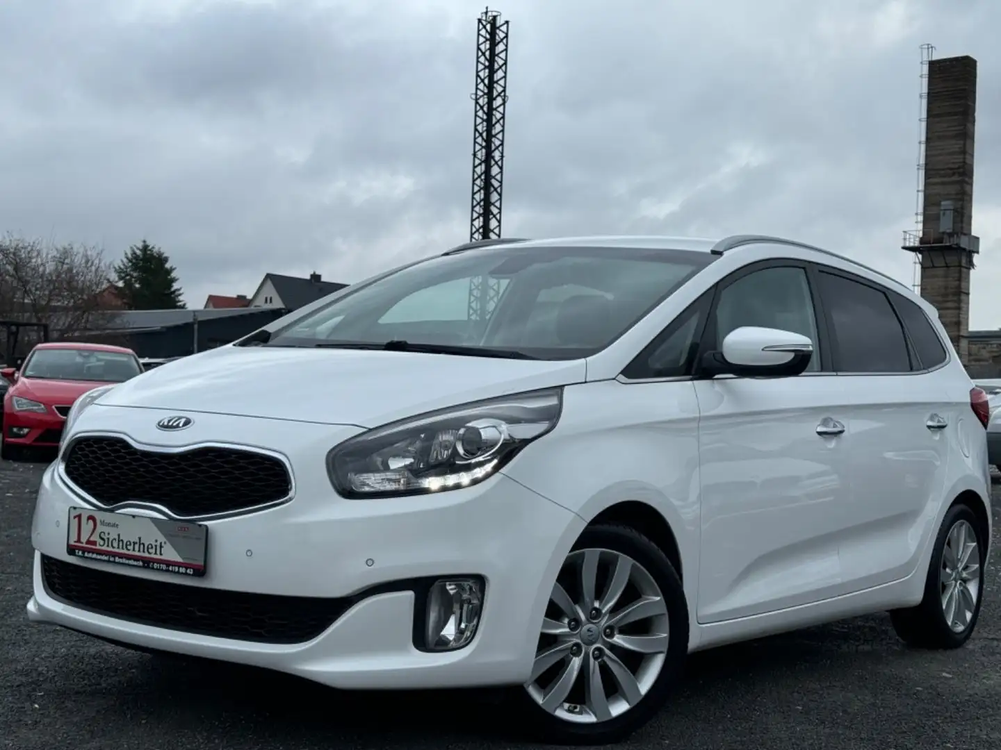 Kia Carens Dream Team/SHZ/NAVI/EURO 6 Weiß - 1