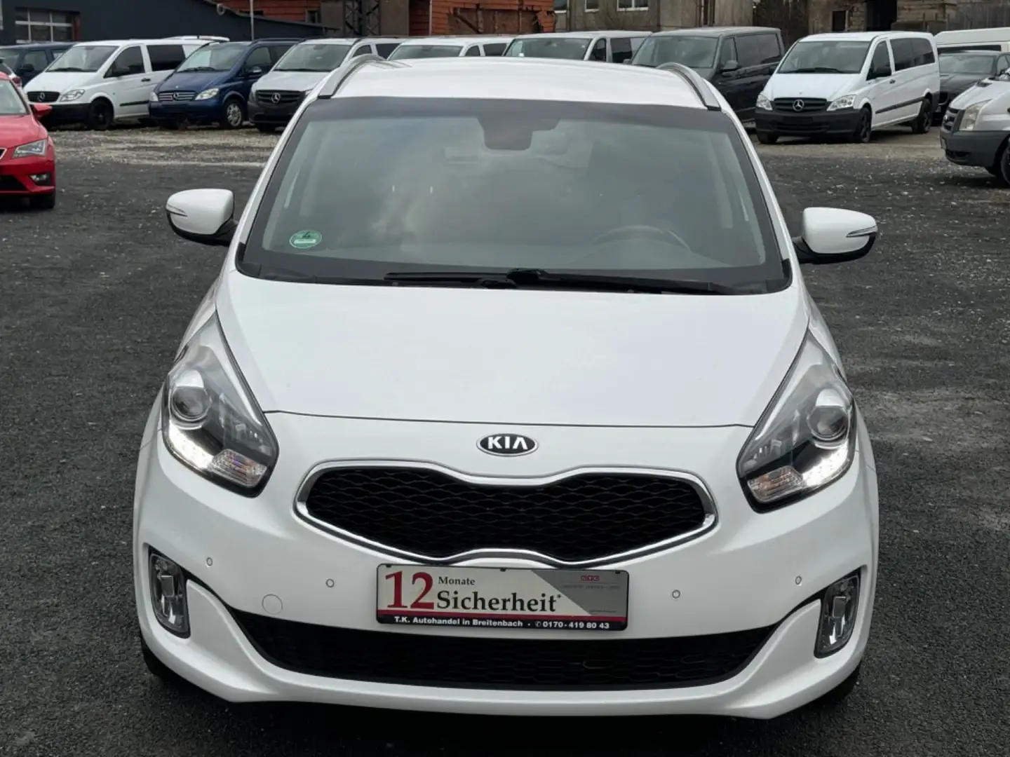 Kia Carens Dream Team/SHZ/NAVI/EURO 6 Weiß - 2