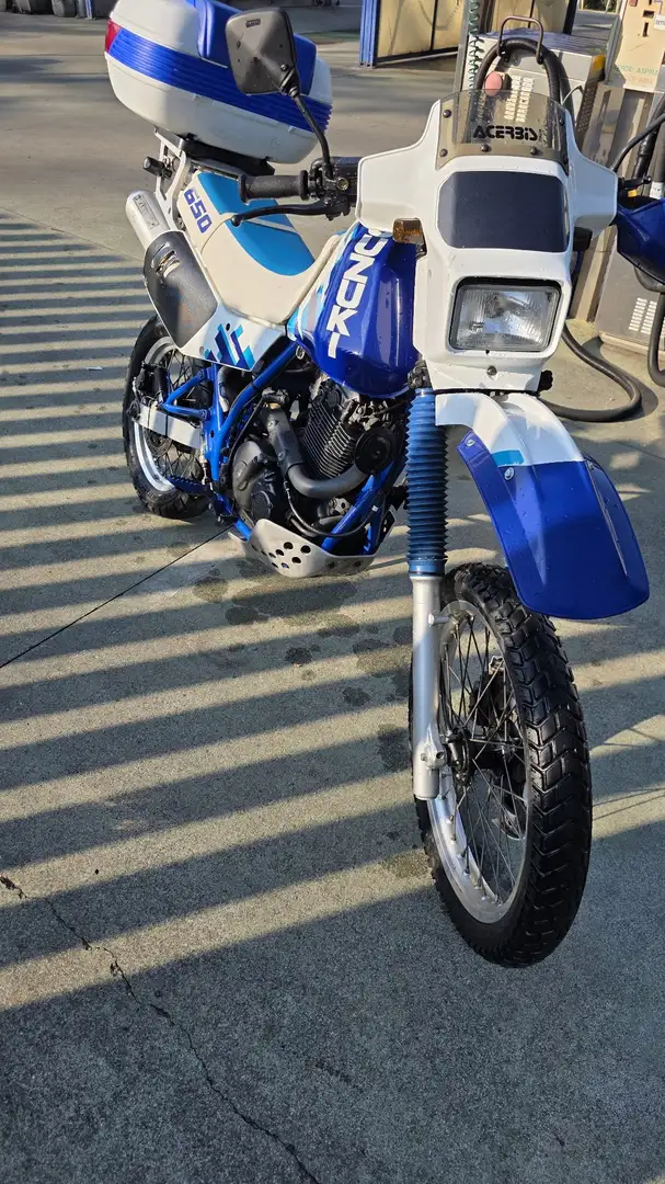 Suzuki DR 650 Blauw - 1