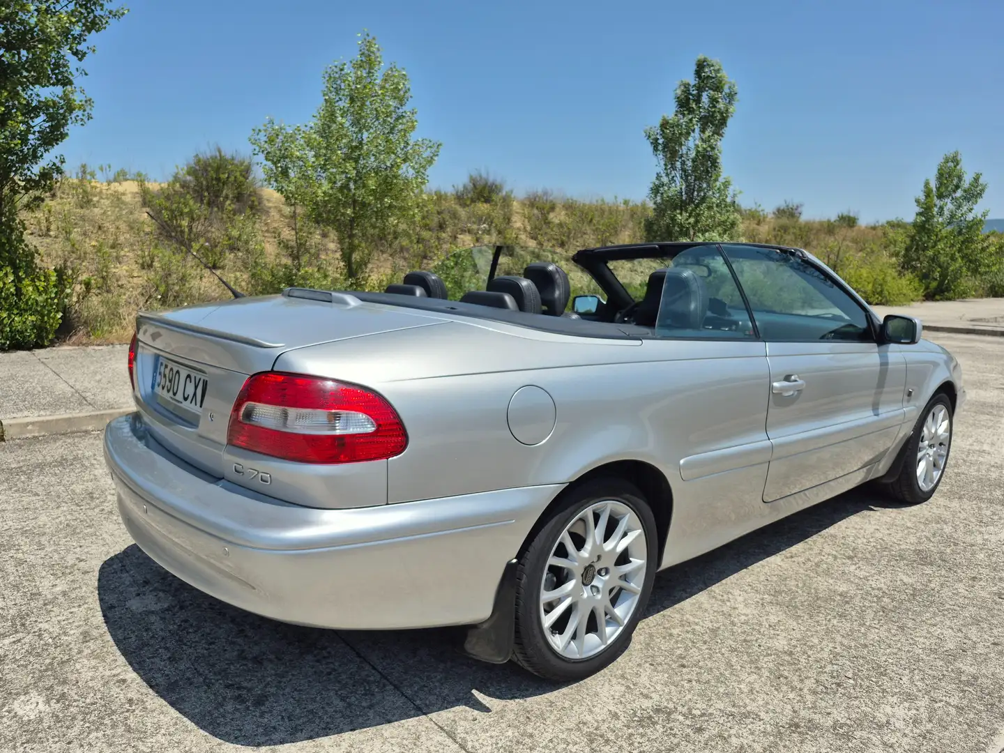 Volvo C70 C70 Cabrio 2.4 T Plateado - 2