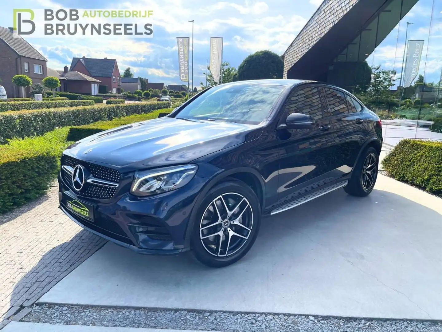 Mercedes-Benz GLC 250 Coupe 4Matic AMG Line/Nightpak/trekhaak/comand GPS Bleu - 1