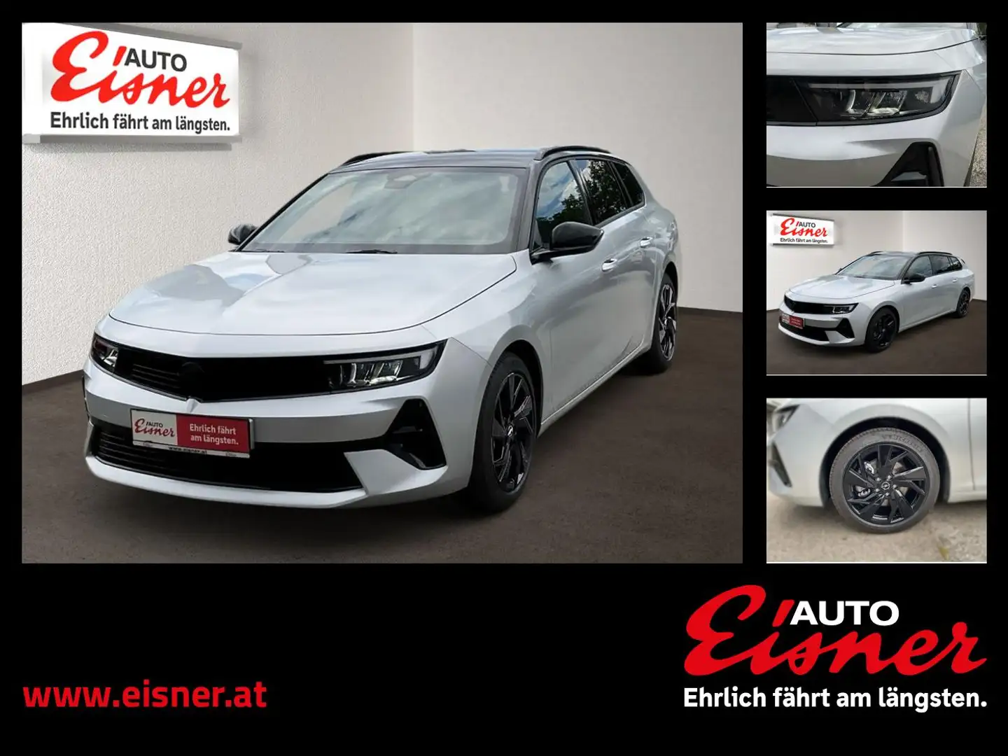 Opel Astra L Sports Tourer 1.2 Turbo GS 2xKlima 360 Grau - 1