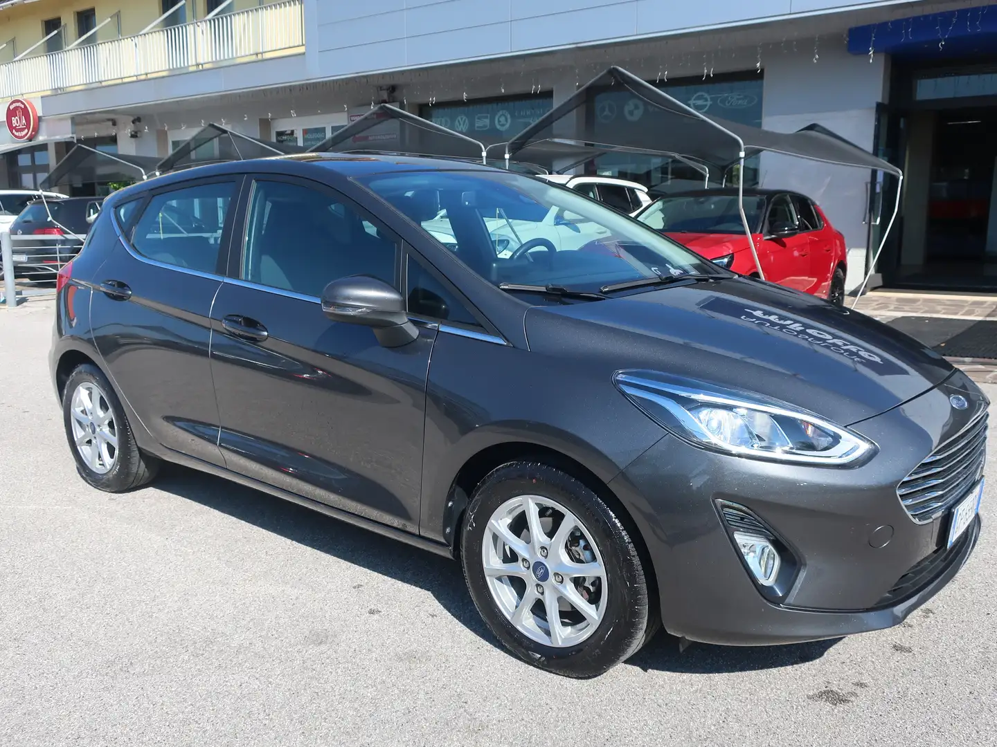 Ford Fiesta Fiesta VII 2017 5p 5p 1.1 Titanium Gpl s&s Grigio - 2