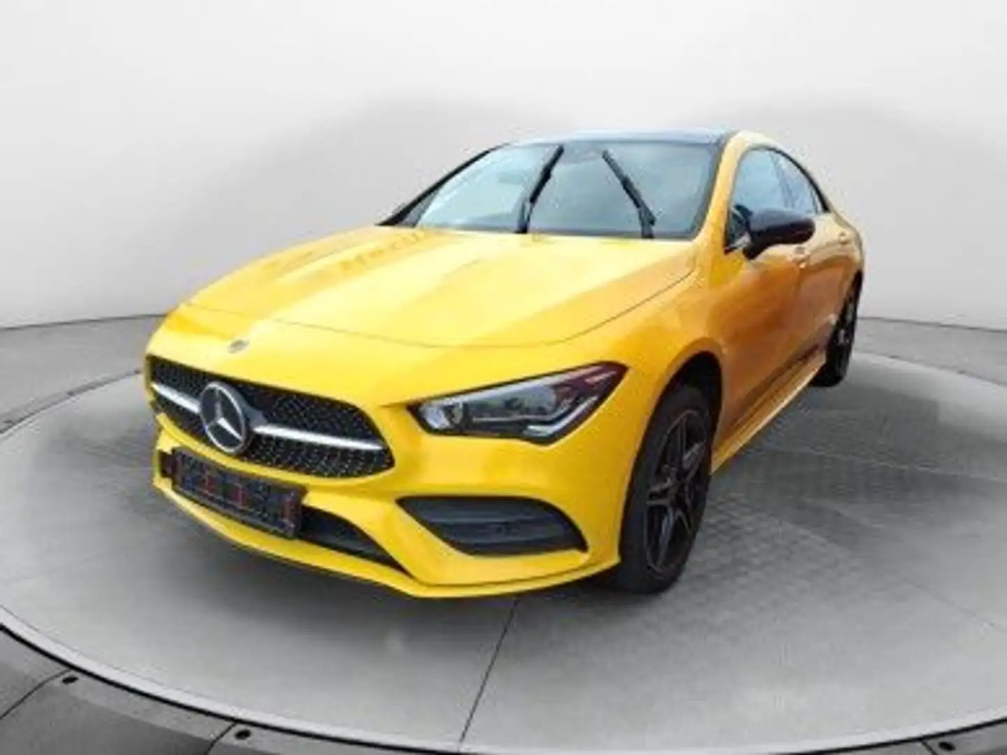Mercedes-Benz CLA 220 4M Coupe AMG LINE BURM*BEAM*PANO*HEAD Jaune - 1