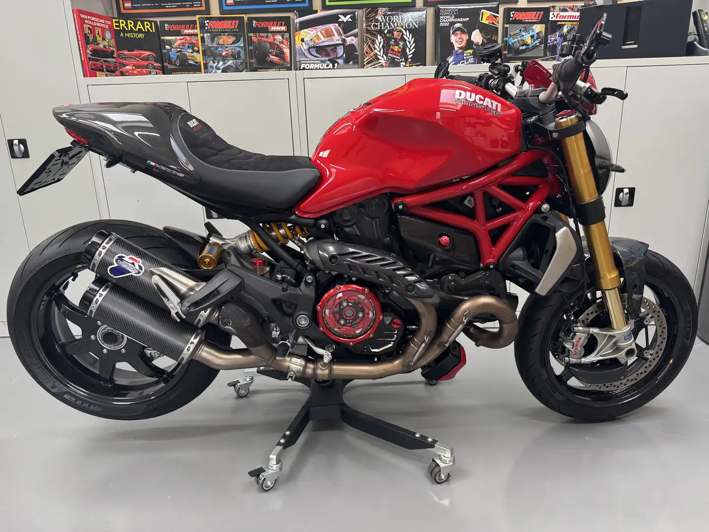 Ducati Monster 1200 Ducati Monster 1200S Carbon / CNC /Termi uniek Rood - 2
