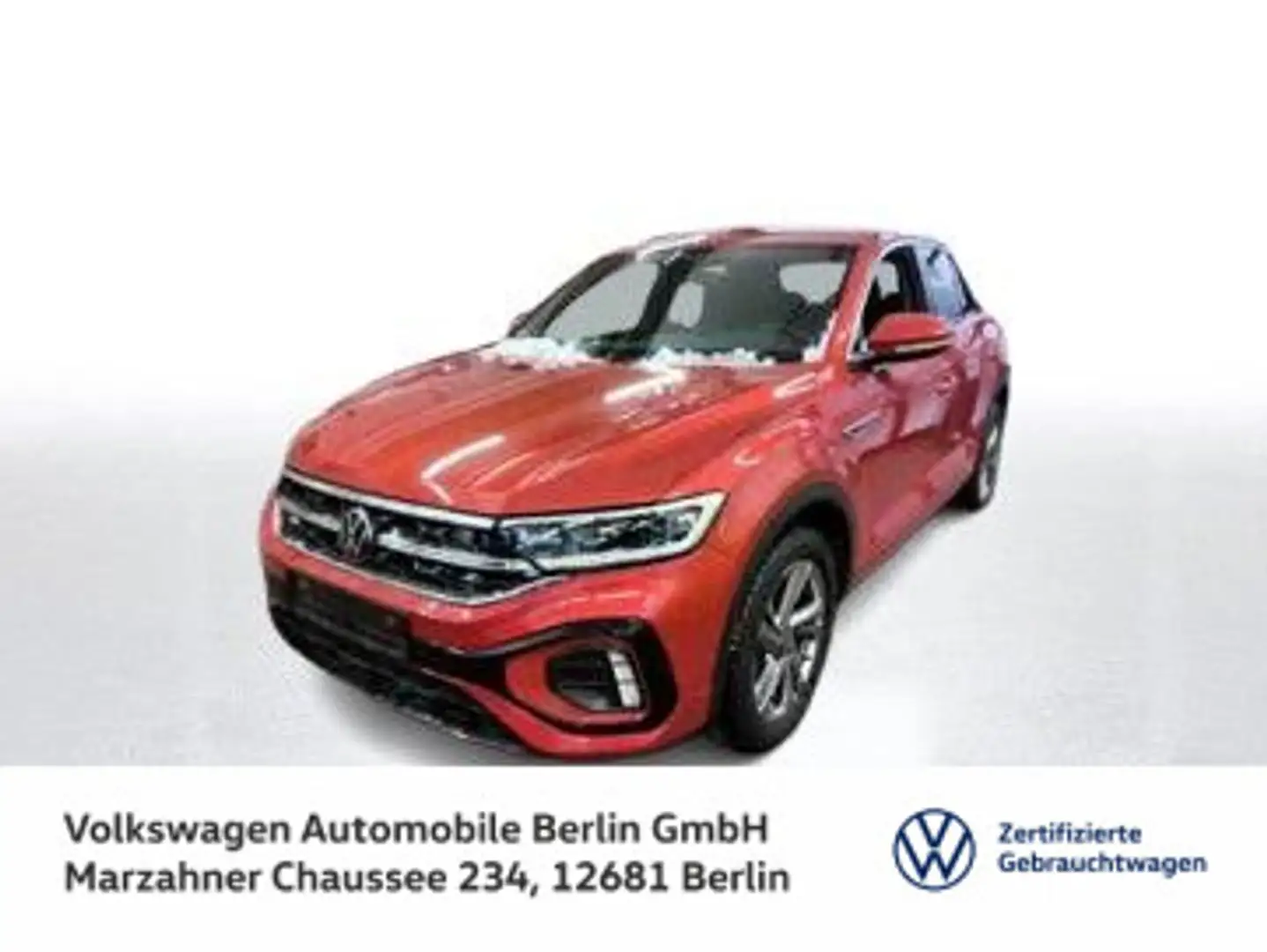 Volkswagen T-Roc 1.5 TSI DSG R-Line Navi LED SHZ PDC Rot - 1