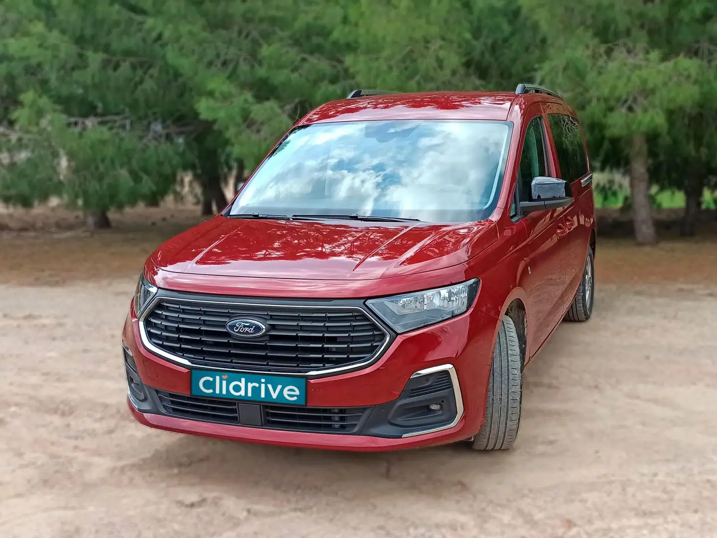 Ford Tourneo Connect Grand 2.0 Ecoblue LWB L2 Titanium 102 Rojo - 2
