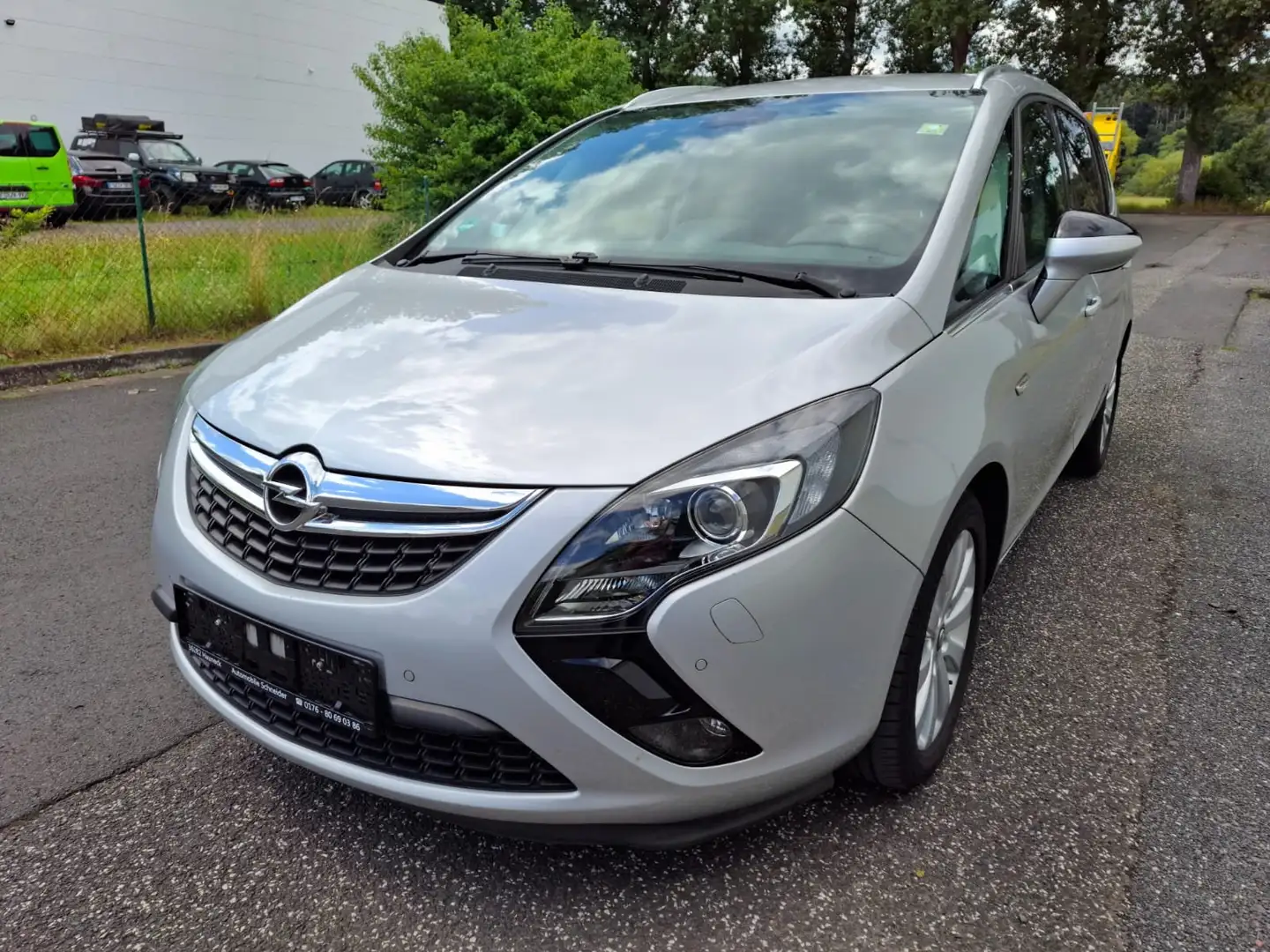 Opel Zafira Tourer Innovation 1.6 Turbo TÜV 02/2027 **Garantie** Gris - 1