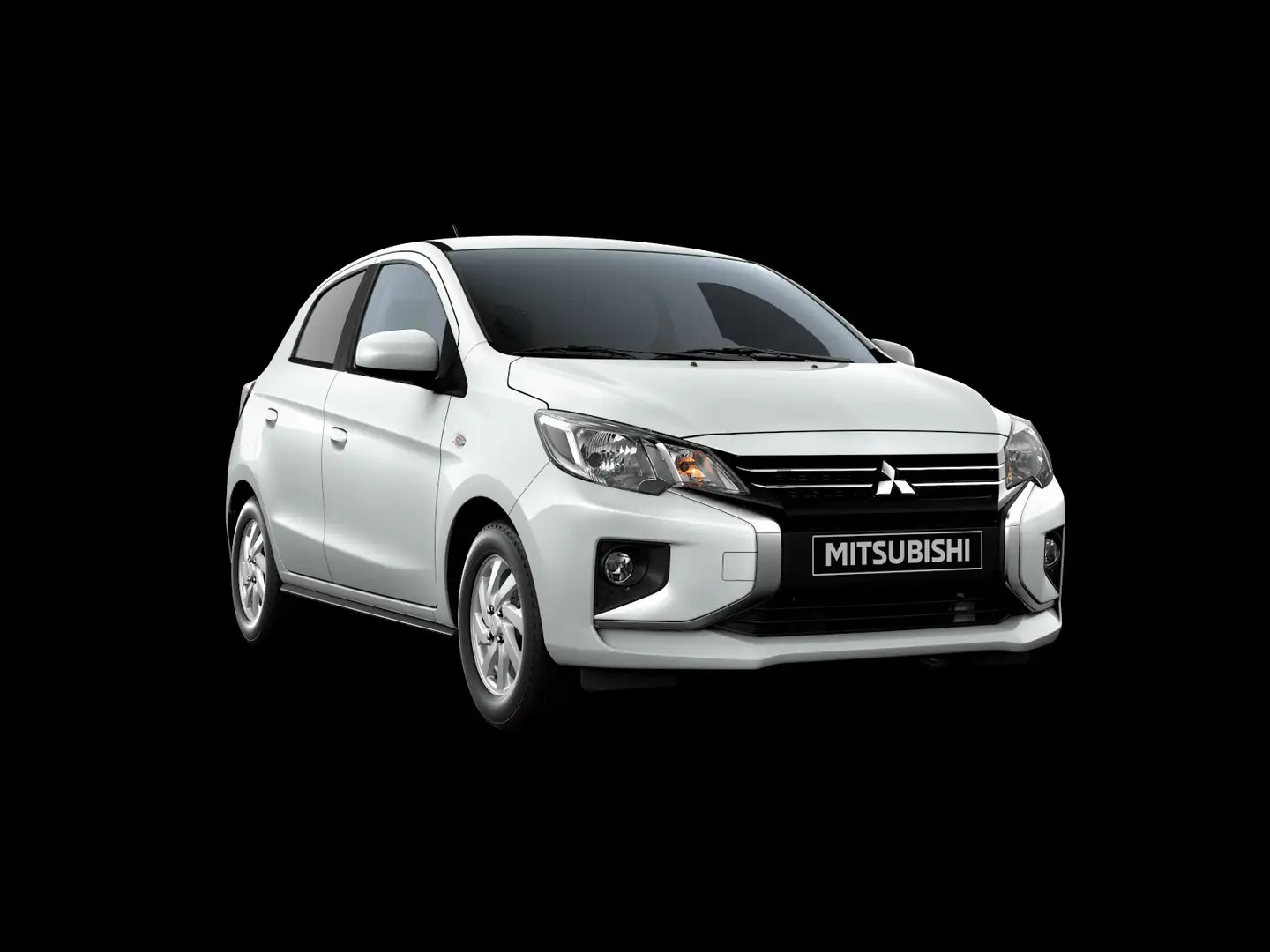 Mitsubishi Space Star 1.2 Dynamic / Vanaf € 299,-* Private Lease Actie / Wit - 2