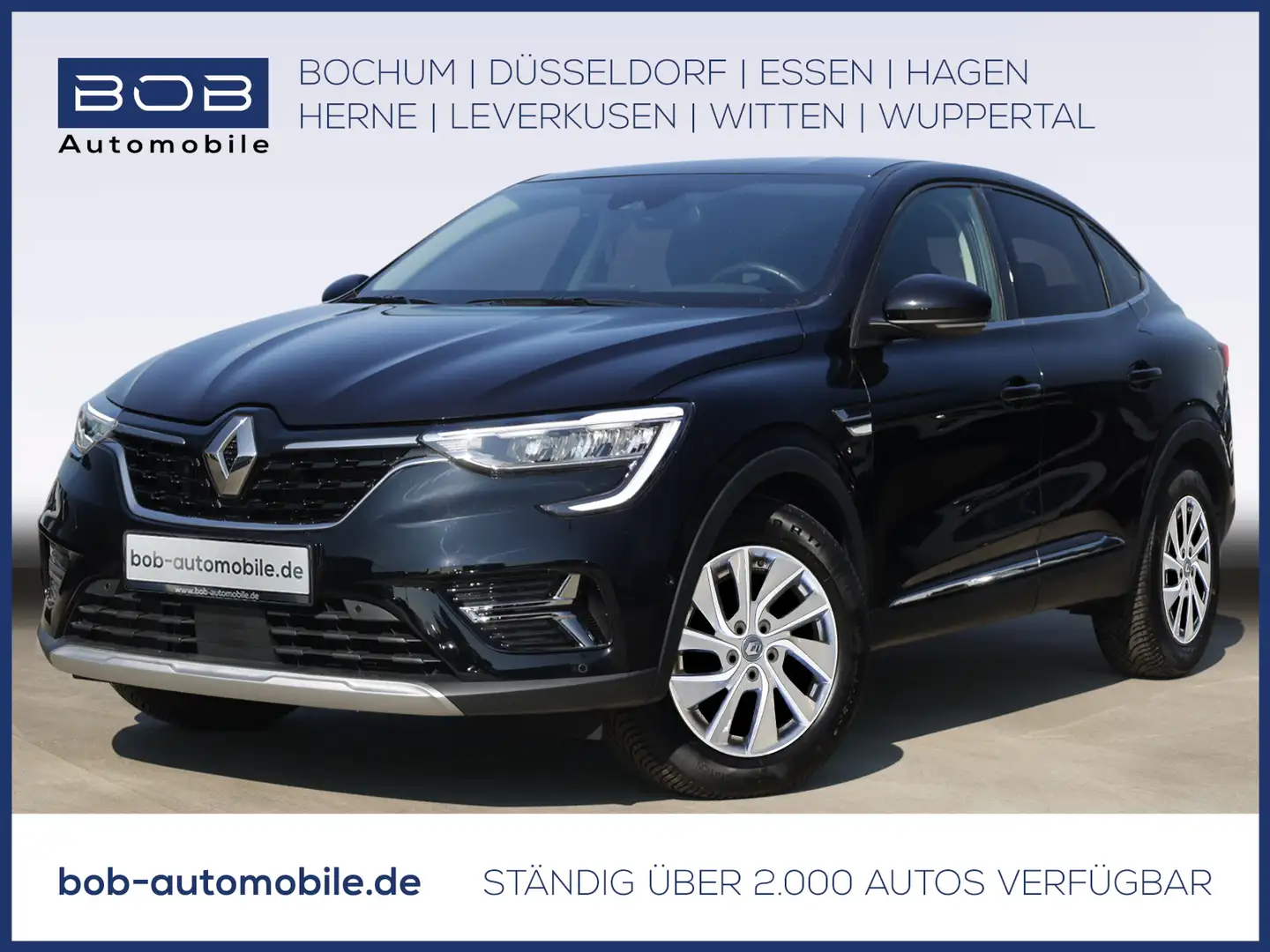 Renault Arkana E-TECH 145 Hybrid Intens Kamera+Klima+Navi+AppleCarPlay+PDC+LED Schwarz - 1