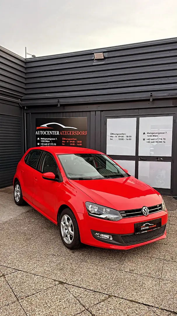 Volkswagen Polo Comfortline Rot - 2