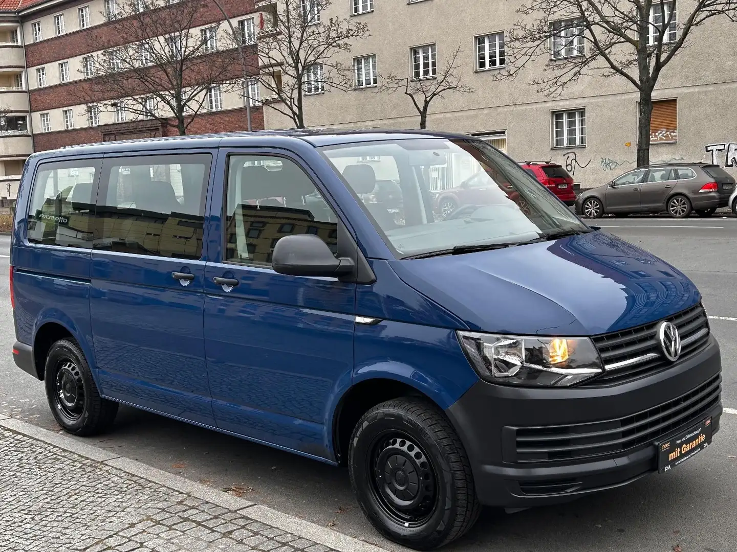 Volkswagen T6 Transporter T6 TRANSPORTER *9-SITZER*KLIMA*2.HAND*45154KM* Blau - 2