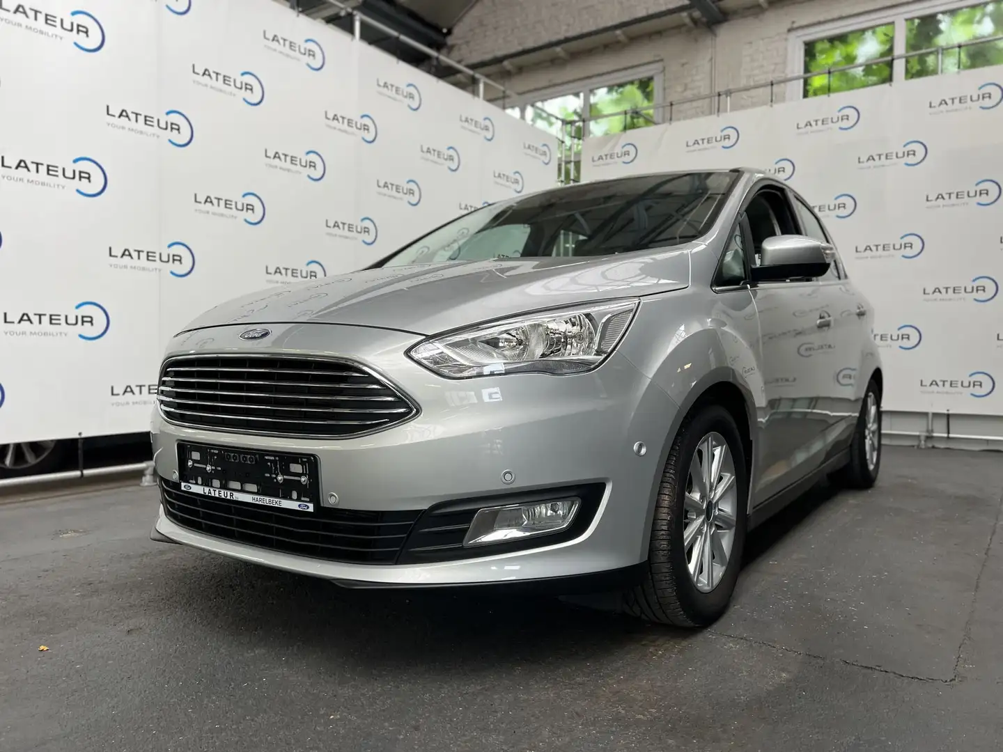 Ford C-Max Titanium  1.5i EcoBoost  A6 150pk BEIGE LEDEREN Z Argent - 1
