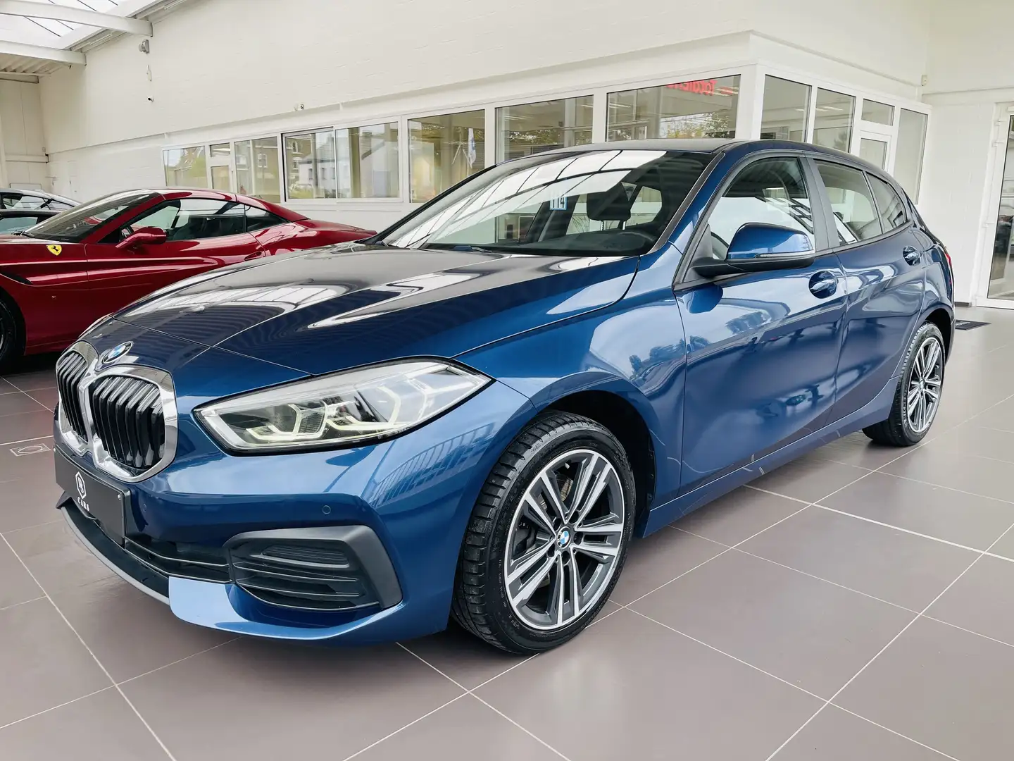 BMW 116 d *** GARANTIE + LED + GPS PRO *** Blauw - 1