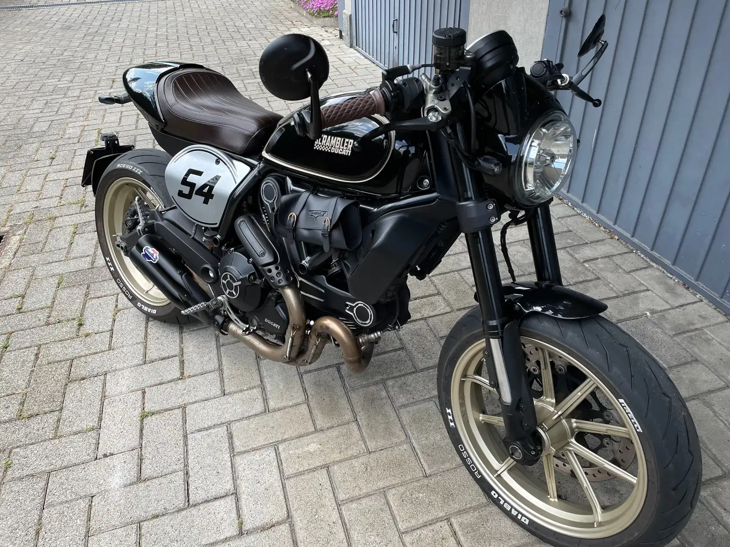 Ducati Scrambler Cafe racer Negru - 2