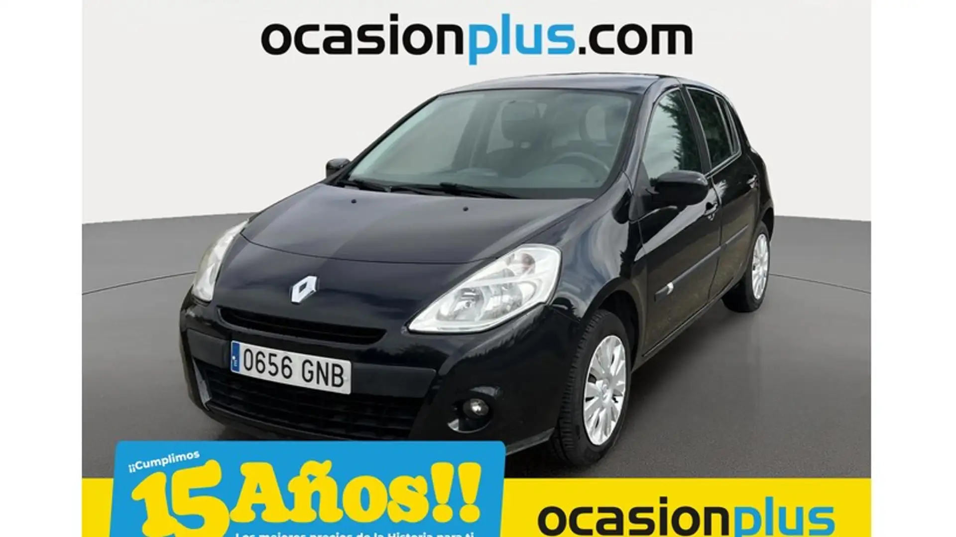 Renault Clio 1.2 TCE Expression Zwart - 1