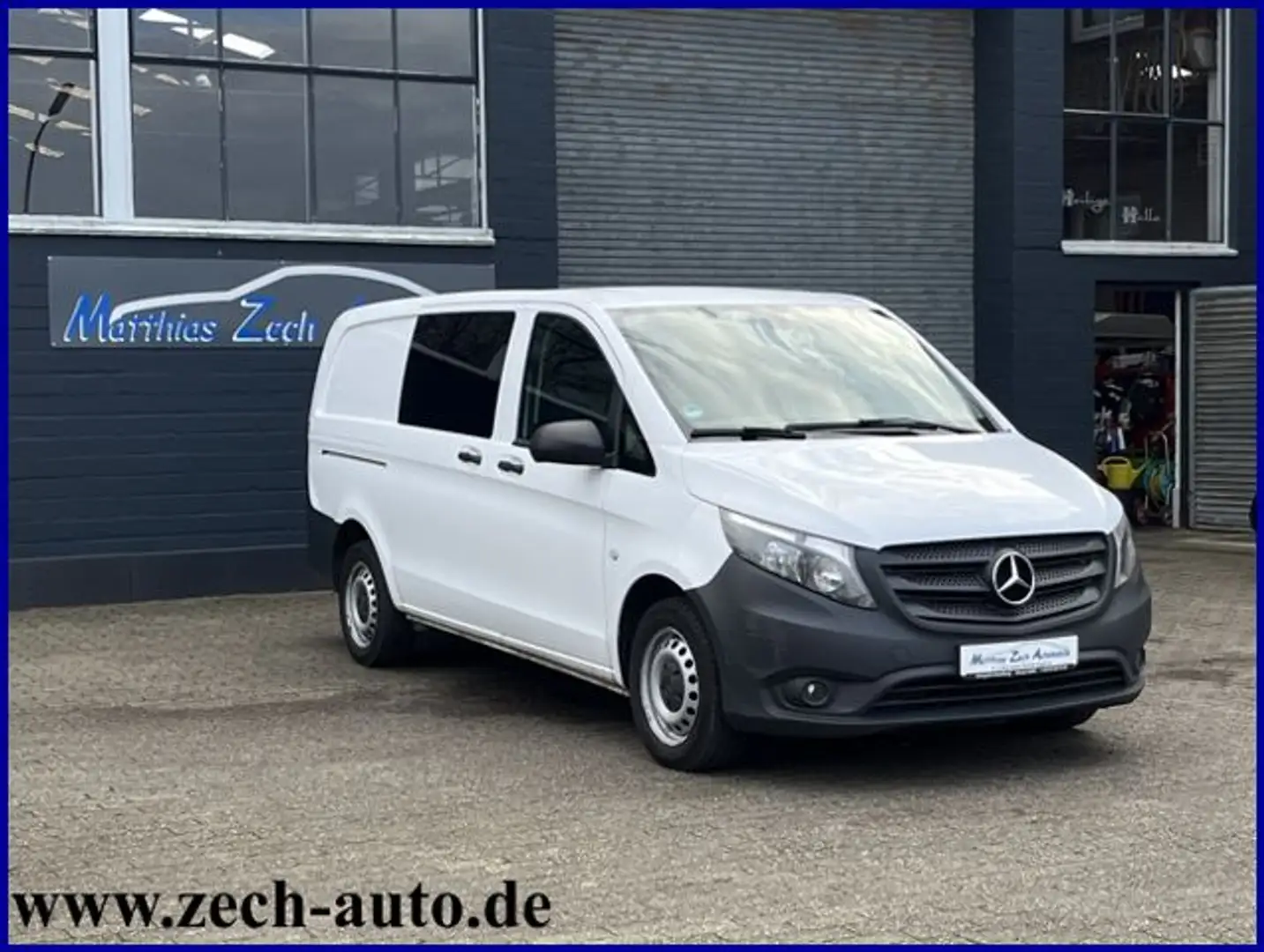 Mercedes-Benz Vito 116 CDI Mixto Lang * Kamera* Klima * AHK Weiß - 1