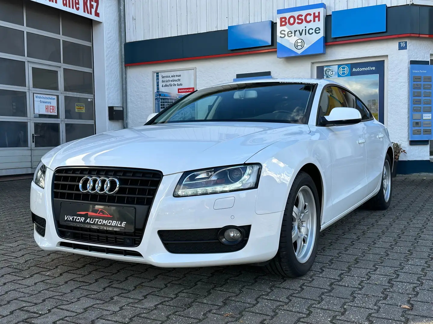 Audi A5 2.0 TFSI XENON SCHALTGETRIEBE ORIGINAL 67251 KM Weiß - 2