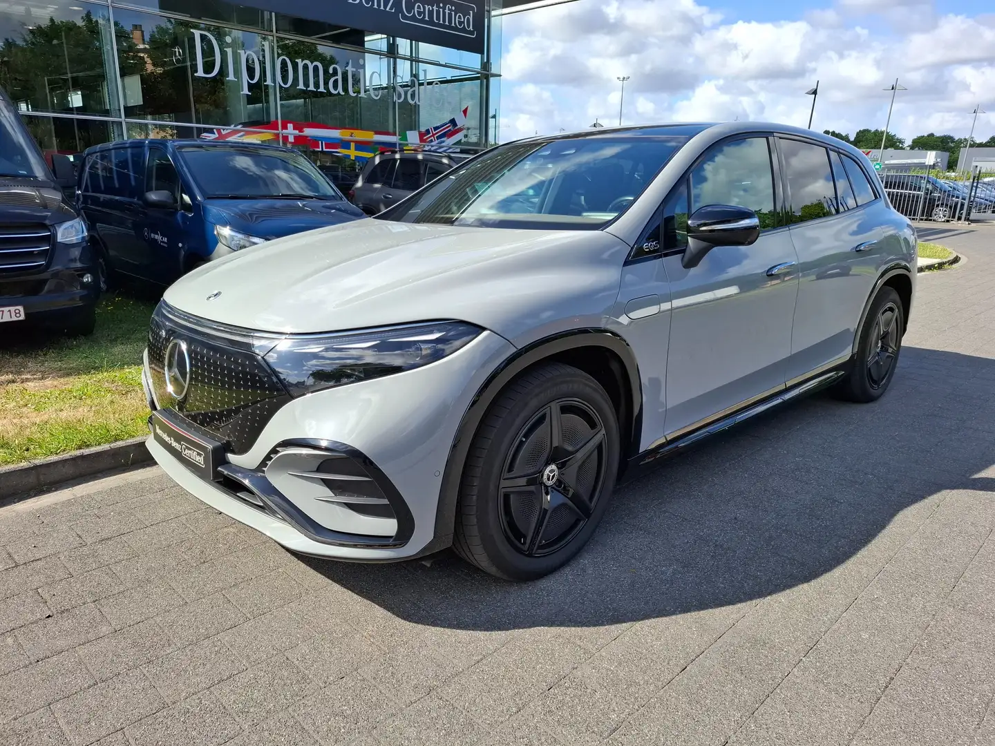 Mercedes-Benz EQS SUV EQS 118 kWh 450+ AMG Line Gris - 1