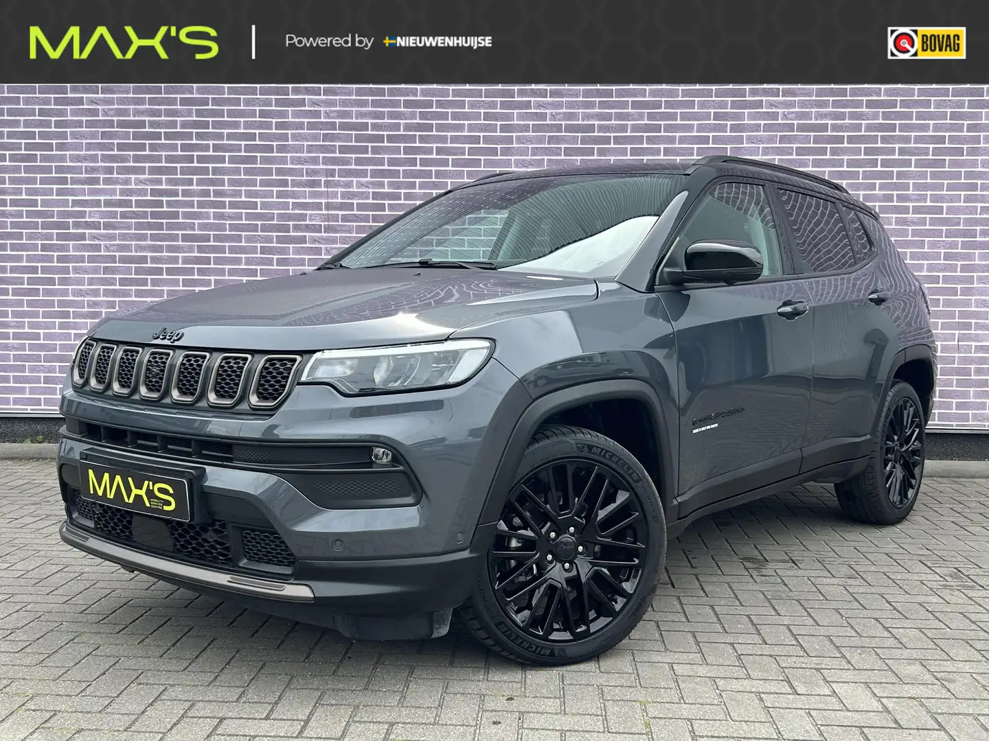 Jeep Compass 1.5T e-Hybrid Limited | Panoramadak | Adaptieve Cr Grijs - 1