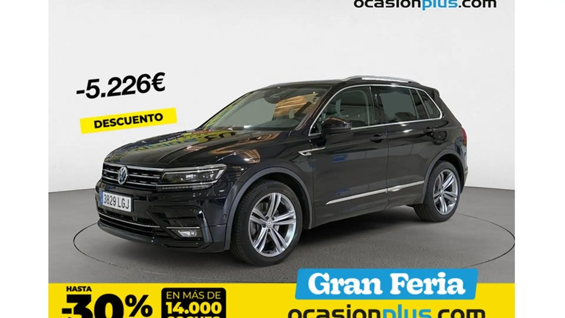 Volkswagen Tiguan 2.0 TSI Sport 4Motion DSG 140kW Negro - 1
