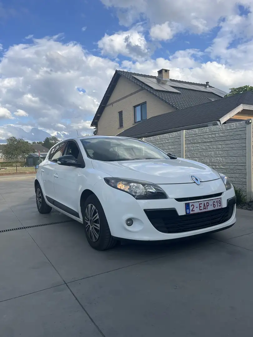 Renault Megane 1.5 dci 110pk Blanc - 1