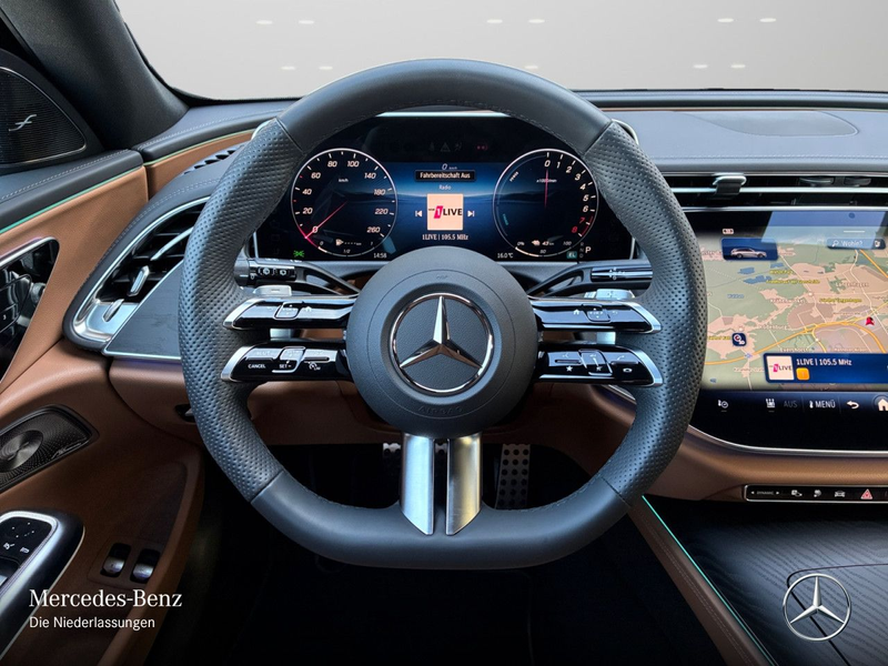 Mercedes-Benz E 300 e T Hybrid AMG 360° Pano Burmester Distr. 9G — photo 14
