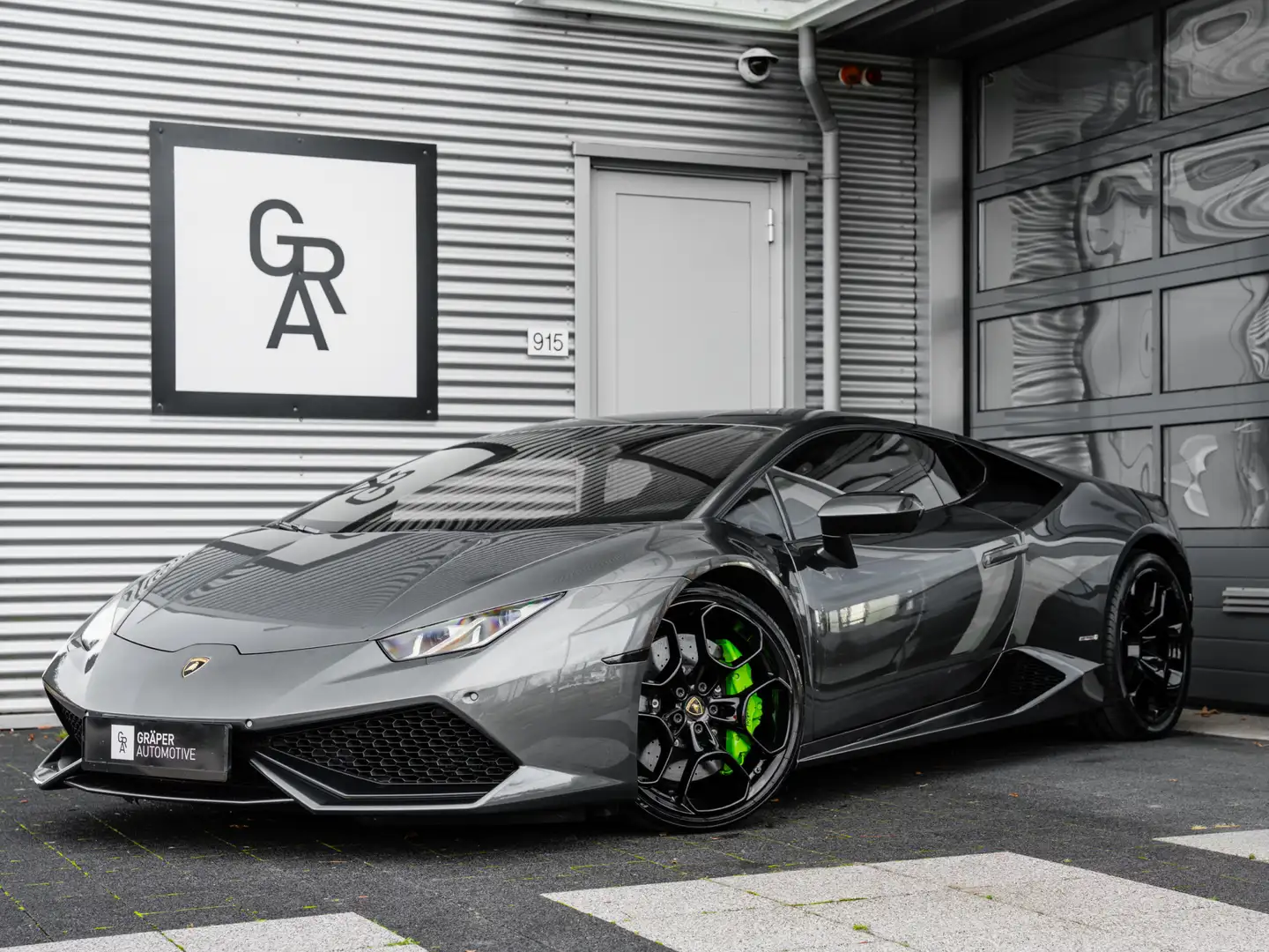 Lamborghini Huracán 5.2 V10 LP610-4 | Lift | Keramisch | Alcantara Grijs - 2