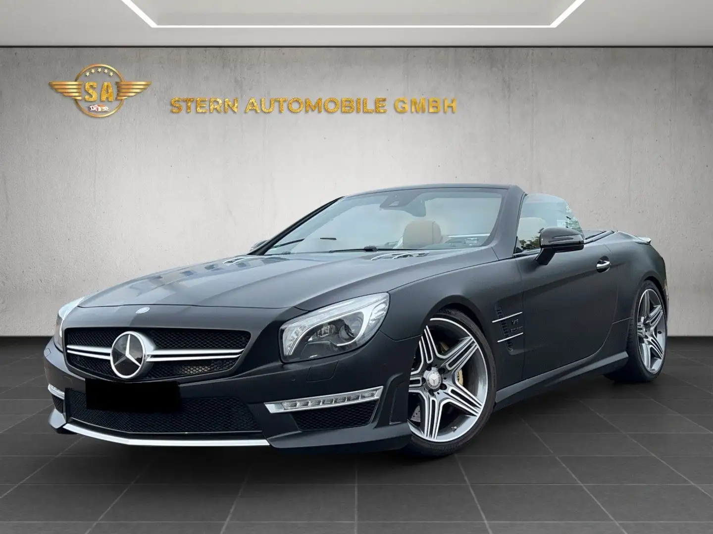 Mercedes-Benz SL 500 AMG Designo Umbau auf SL 63 AMG Чорний - 1