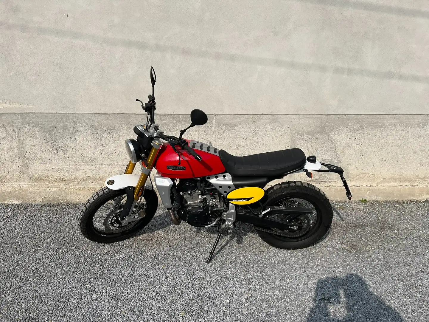 Fantic Caballero 500 Scrambler Roşu - 2