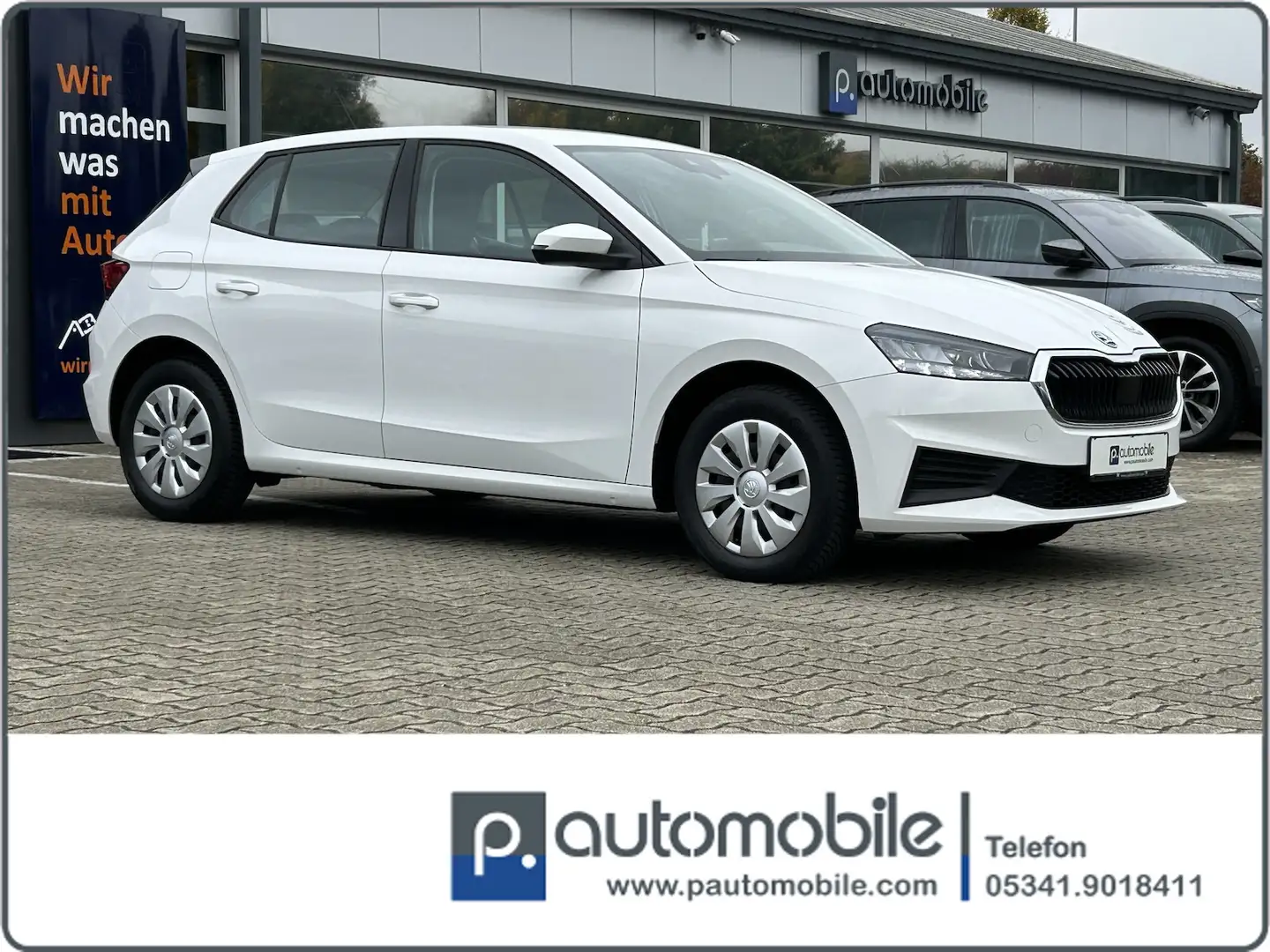 Skoda Fabia 1.0 MPI Active*5-TÜRIG*KLIMA*SH*LED*PDC*ZV Weiß - 1