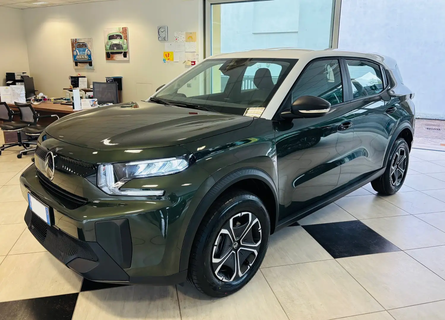 Citroen C3 Aircross Nuova C3 Aircross 1.2 turbo You 100cv Verde - 1