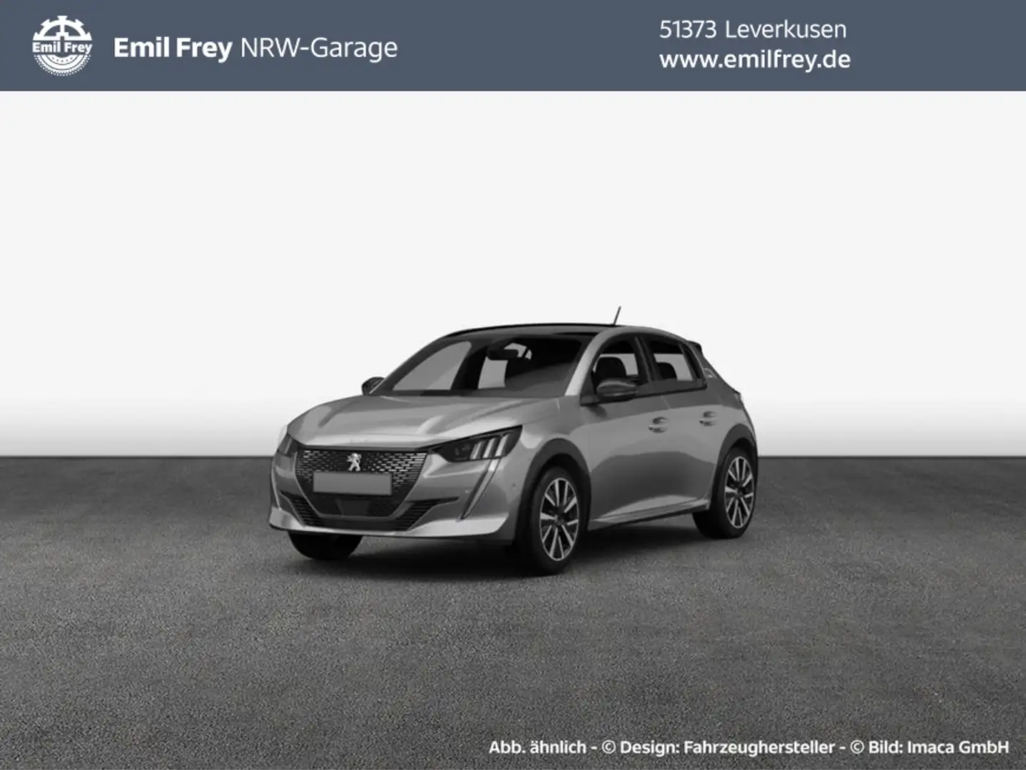 Peugeot 208 PureTech 100 EAT8 GT Silber - 1