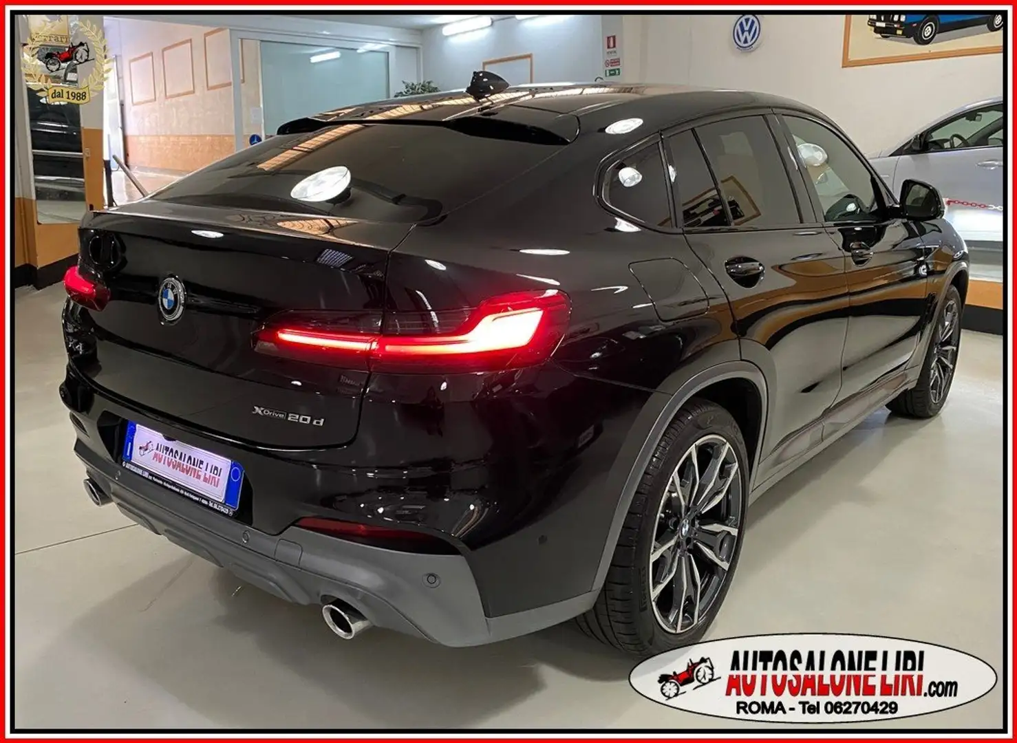 BMW X4 xDrive20d Mhev 48V Msport X Auto *PARI AL NUOVO* Nero - 2