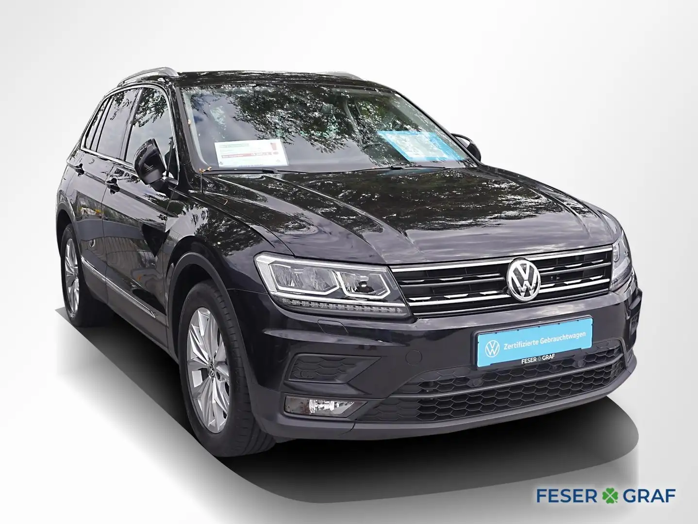 Volkswagen Tiguan 1.5 TSI Join ACC AHK LED Navi PDC Sitzh. Zwart - 2