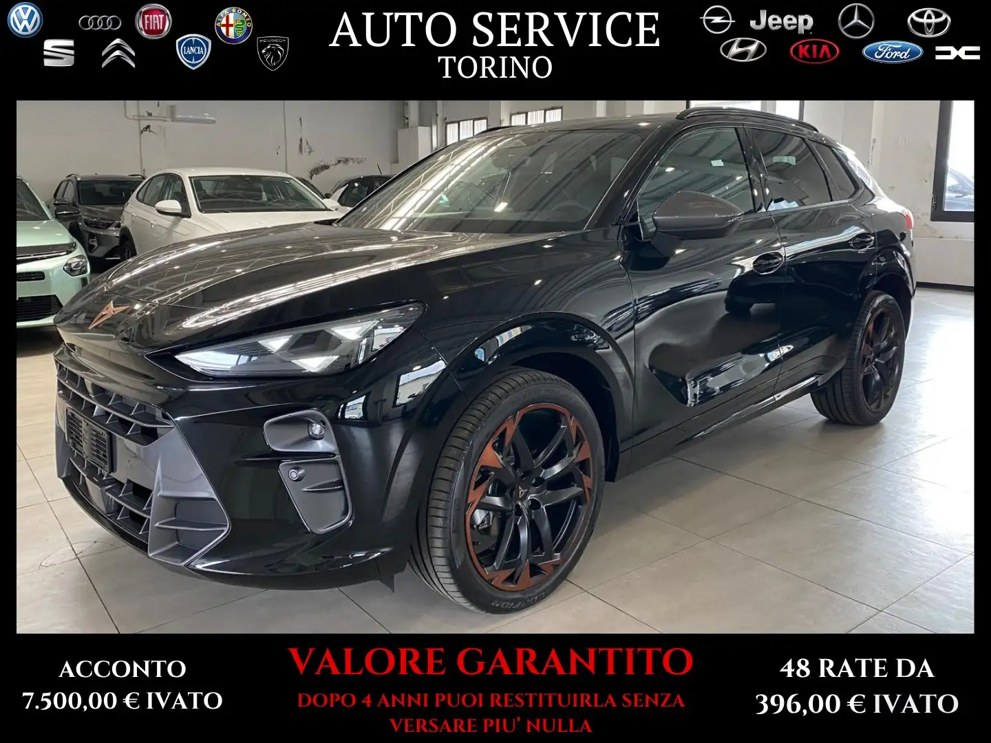 CUPRA Terramar 1.5 hybrid 150cv dsg + pack edge + MOONLIGHT DESIG Nero - 1