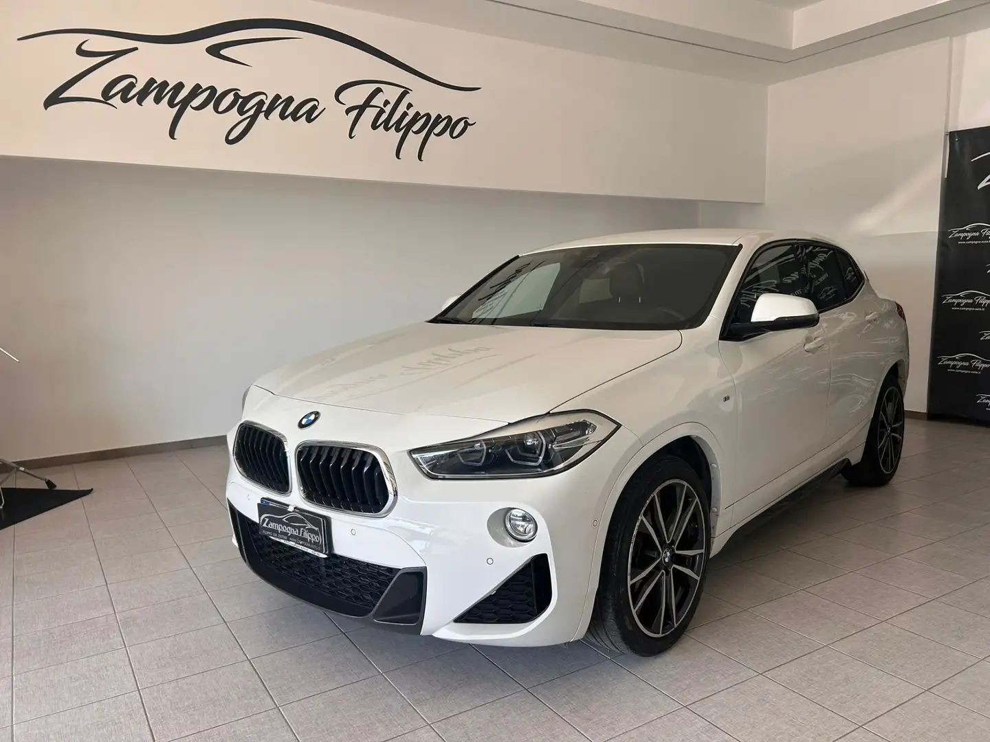 BMW X2 M X2 sDrive16d Msport Blanc - 1