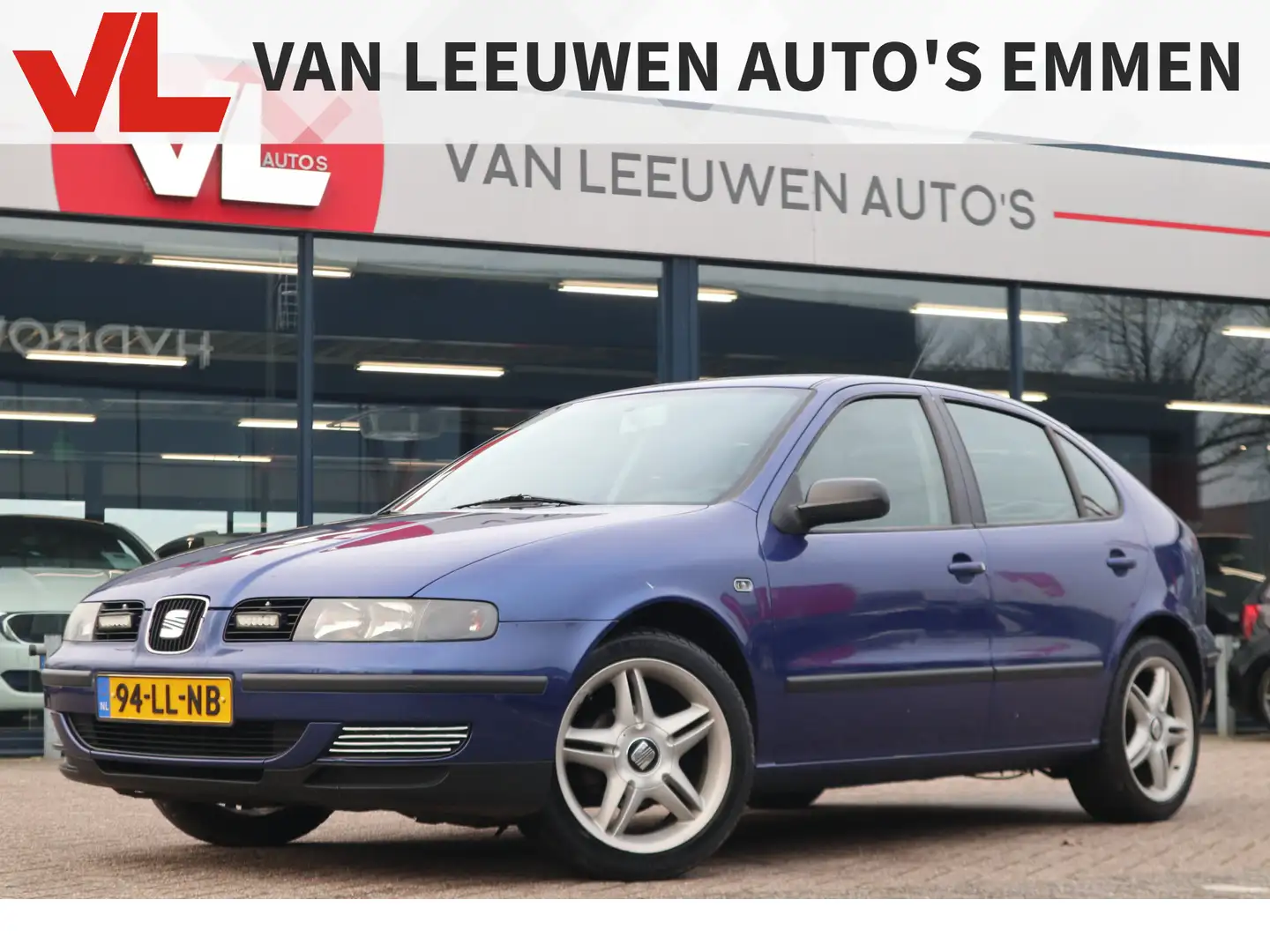 SEAT Leon 1.6-16V Stella | Inruilkoopje | Airco | Bleu - 1