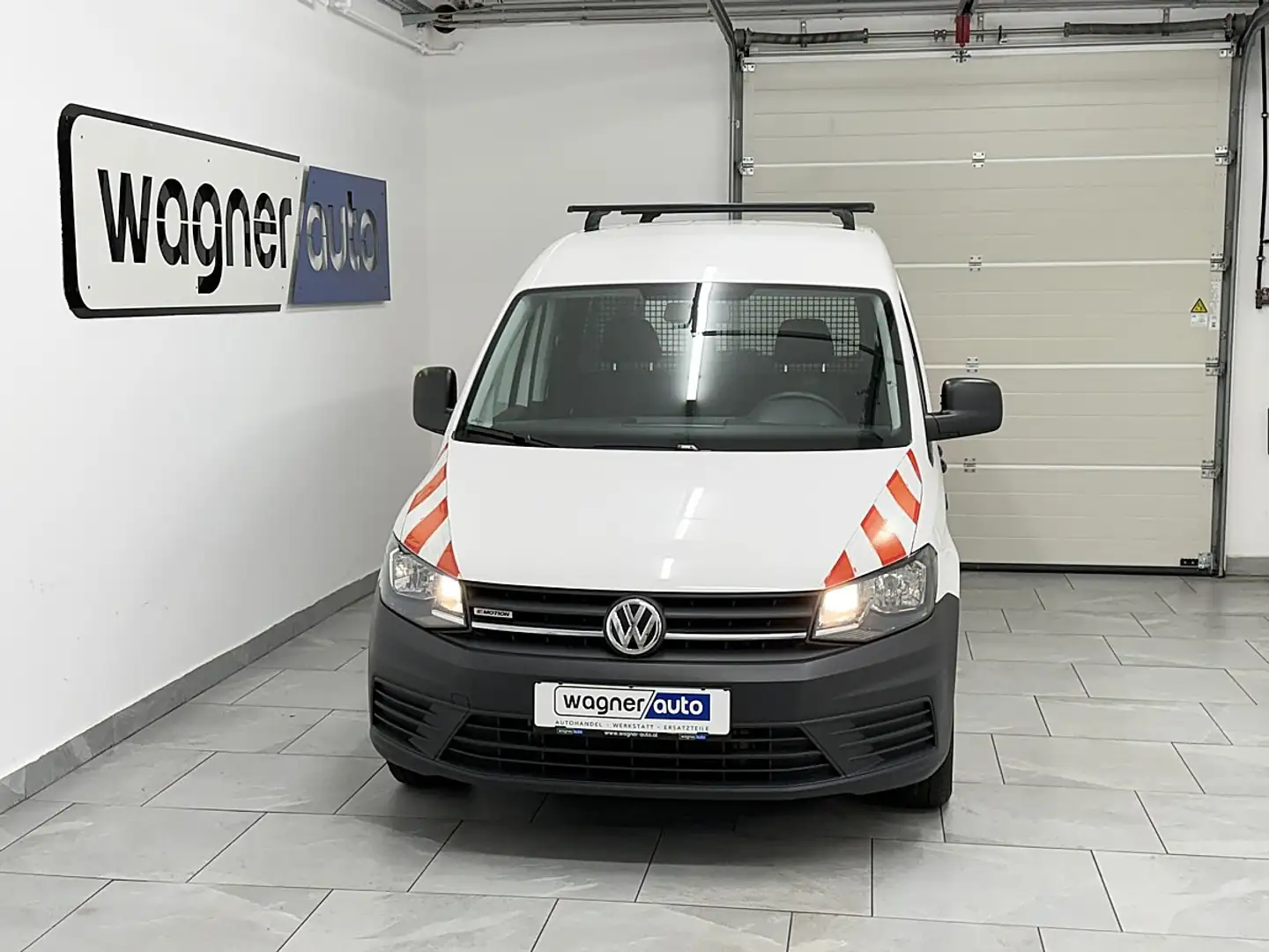 Volkswagen Caddy Kastenwagen 2,0 TDI 4MOTION.Klima/Tempoma... Weiß - 1