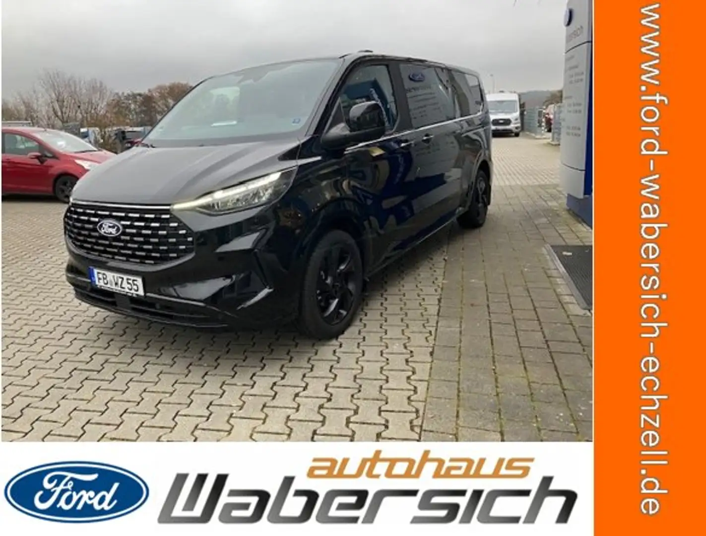 Ford Transit Custom 320 L2 Tourneo Titanium AWD,19Zoll, Tieferlegung Schwarz - 1