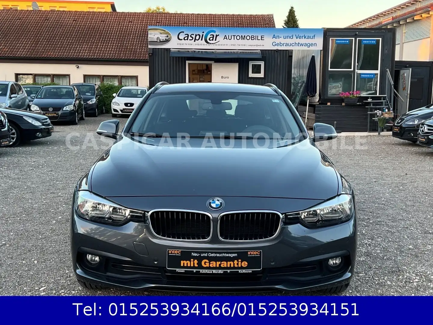 BMW 316 d Touring Advantage,NAVI,SHZ,PDC,ALU,1.HAND Grau - 2