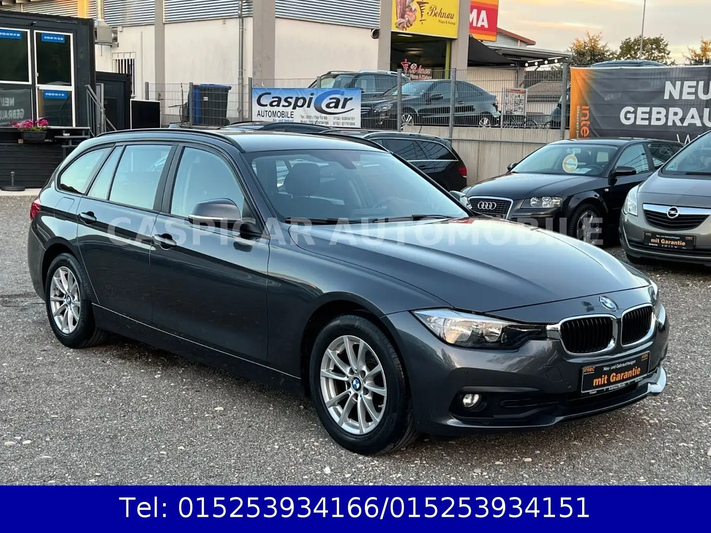 BMW 316 d Touring Advantage,NAVI,SHZ,PDC,ALU,1.HAND Grau - 1