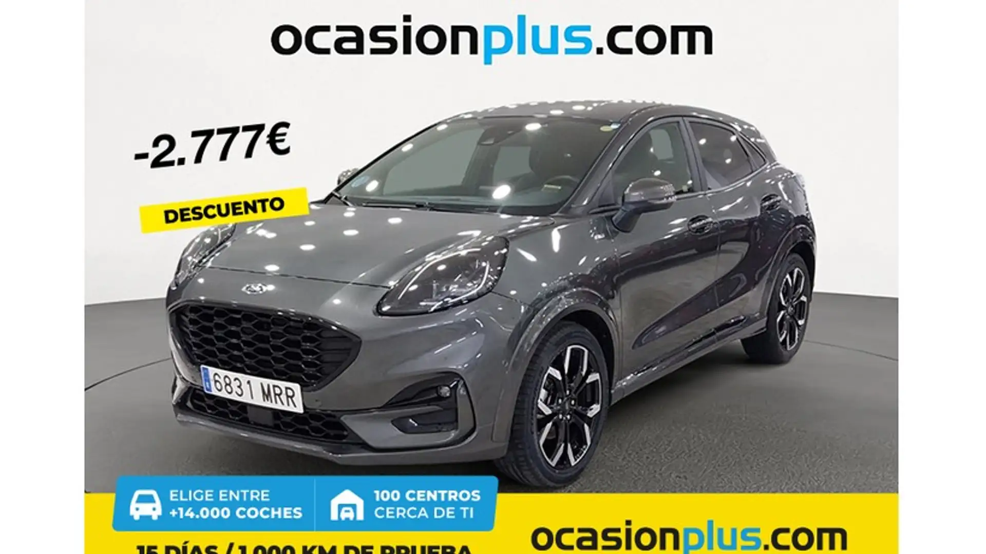 Ford Puma 1.0 EcoBoost MHEV ST-Line X Aut. 155 Grijs - 1