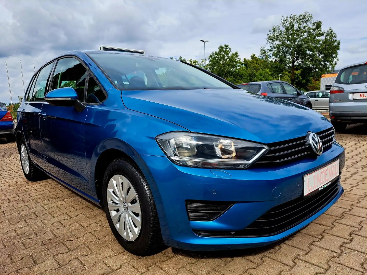 Volkswagen Golf Sportsvan VII Trendline BMT/Start-Stopp Blau - 2