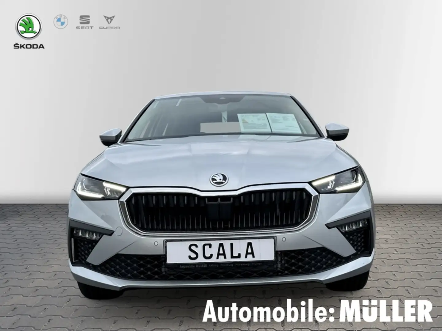 Skoda Scala 1.5 EU6e Drive 1,5 TSI 110 kW 6-Gang mech. Silber - 2