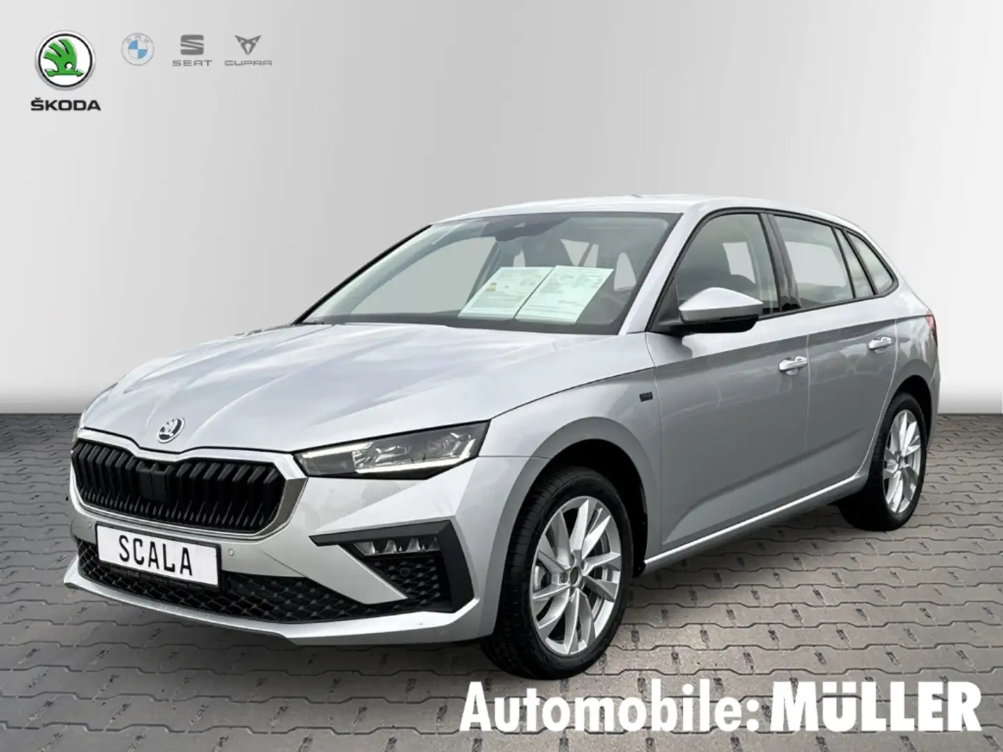 Skoda Scala 1.5 EU6e Drive 1,5 TSI 110 kW 6-Gang mech. Silber - 1